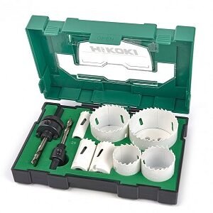 BRICO163 - Coffret scies cloches métal/bois/pvc/placo (ep.40mm maxi) | F4