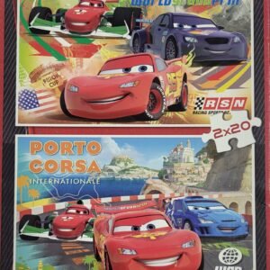 6 - Puzzles Cars 2x20pièces | LUDO