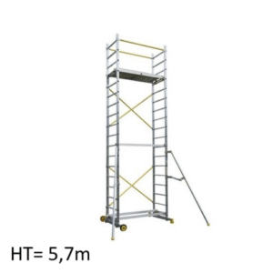 BRICO039 - Echafaudage alu 5,70m (orange) | P-2